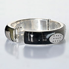 Сложна сребърна гривна